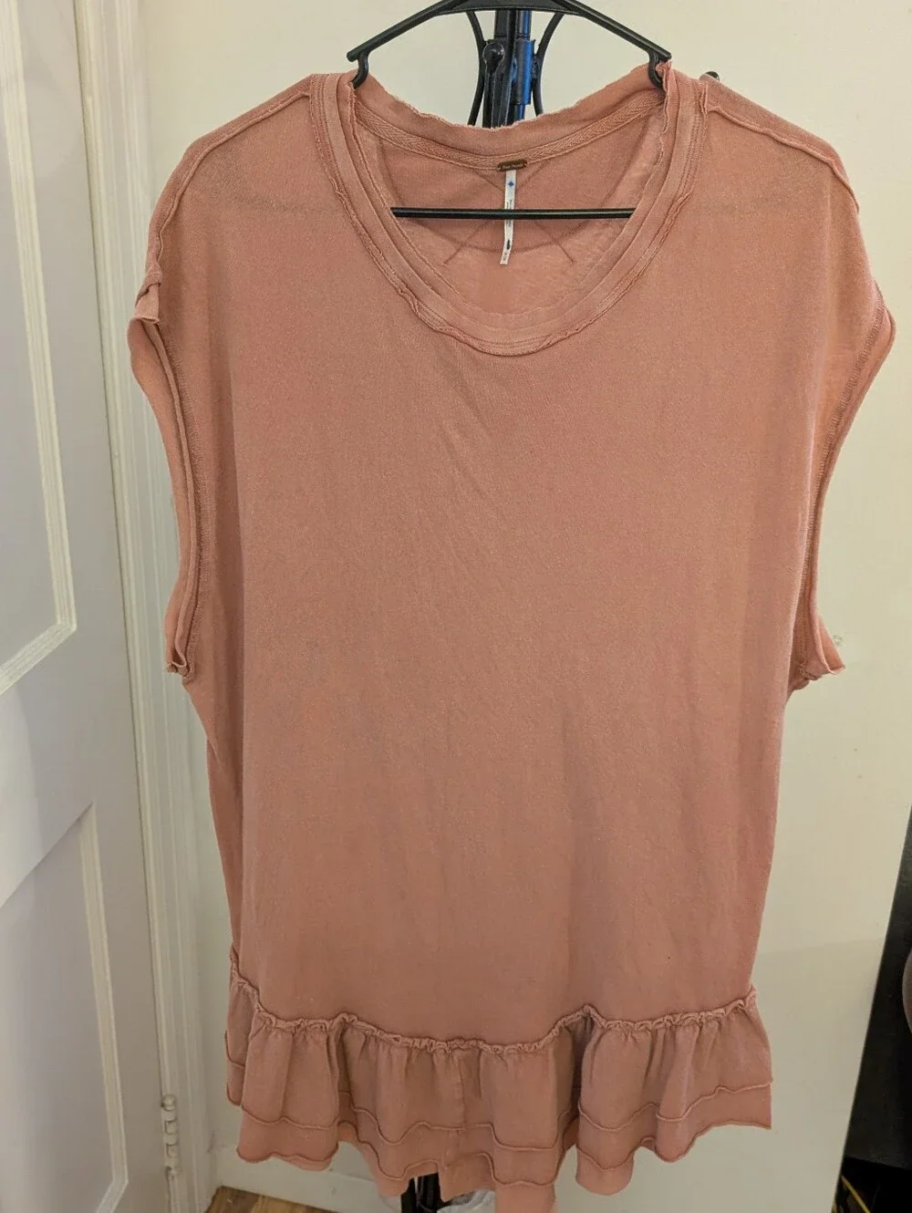 Free People Rose Pink Top Size Medium